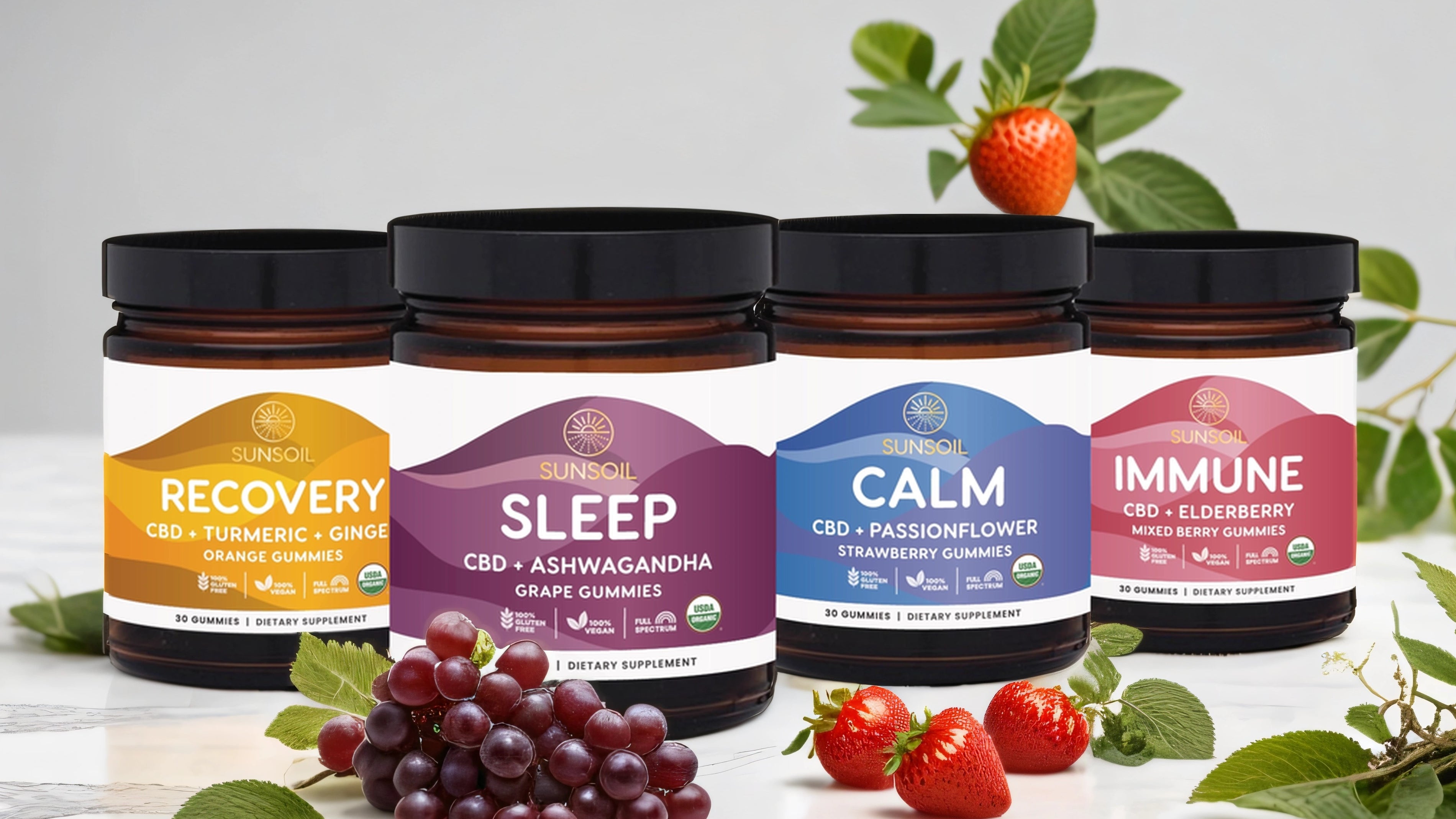 Sunsoil's Functional Gummies