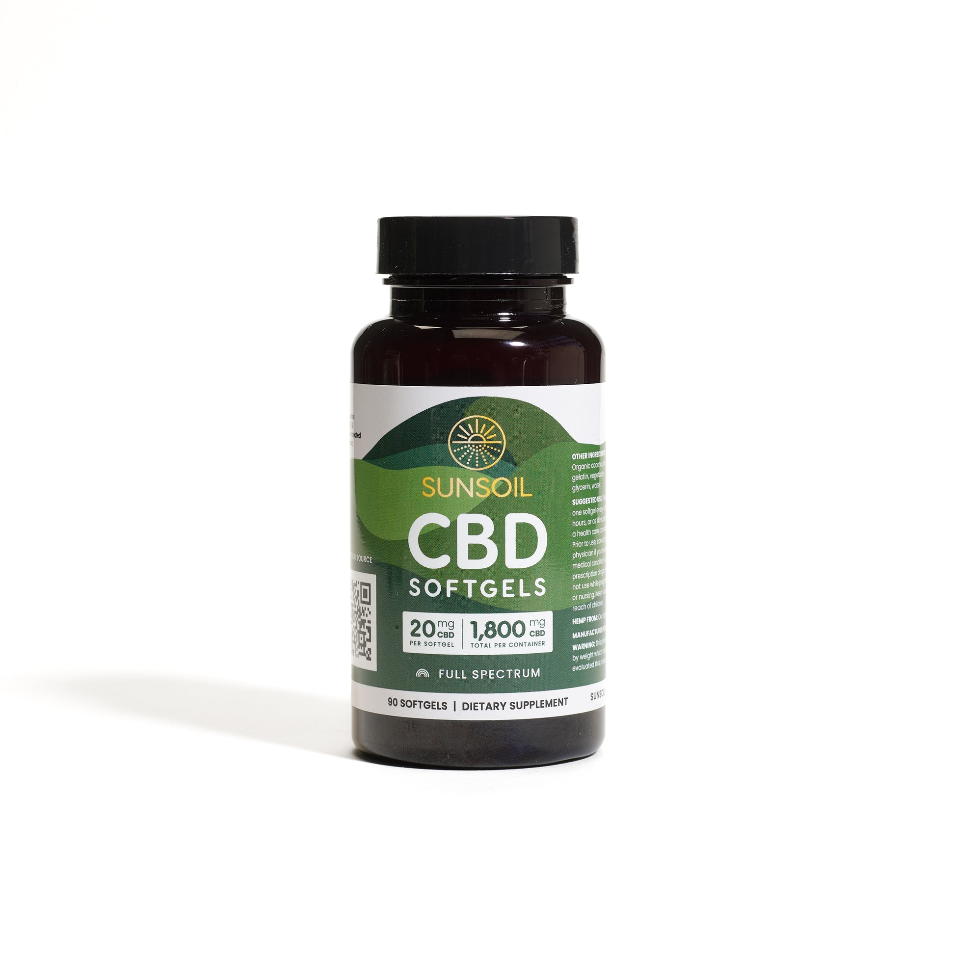 CBD Softgels, 90 Count