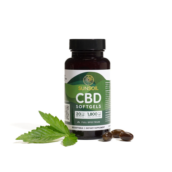 CBD Softgels | 60 count (1,200 MG) – Sunsoil