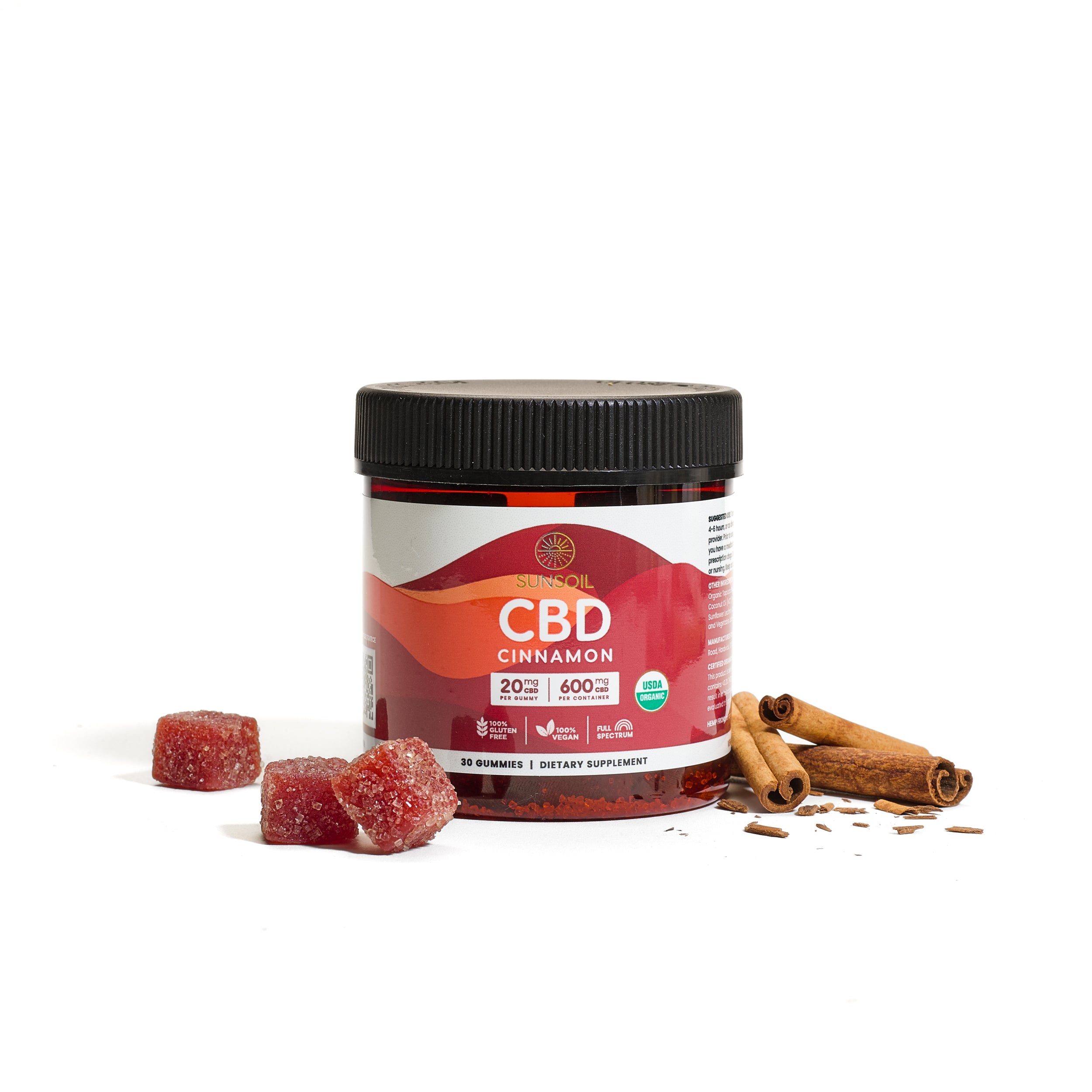 CBD Gummies, Cinnamon