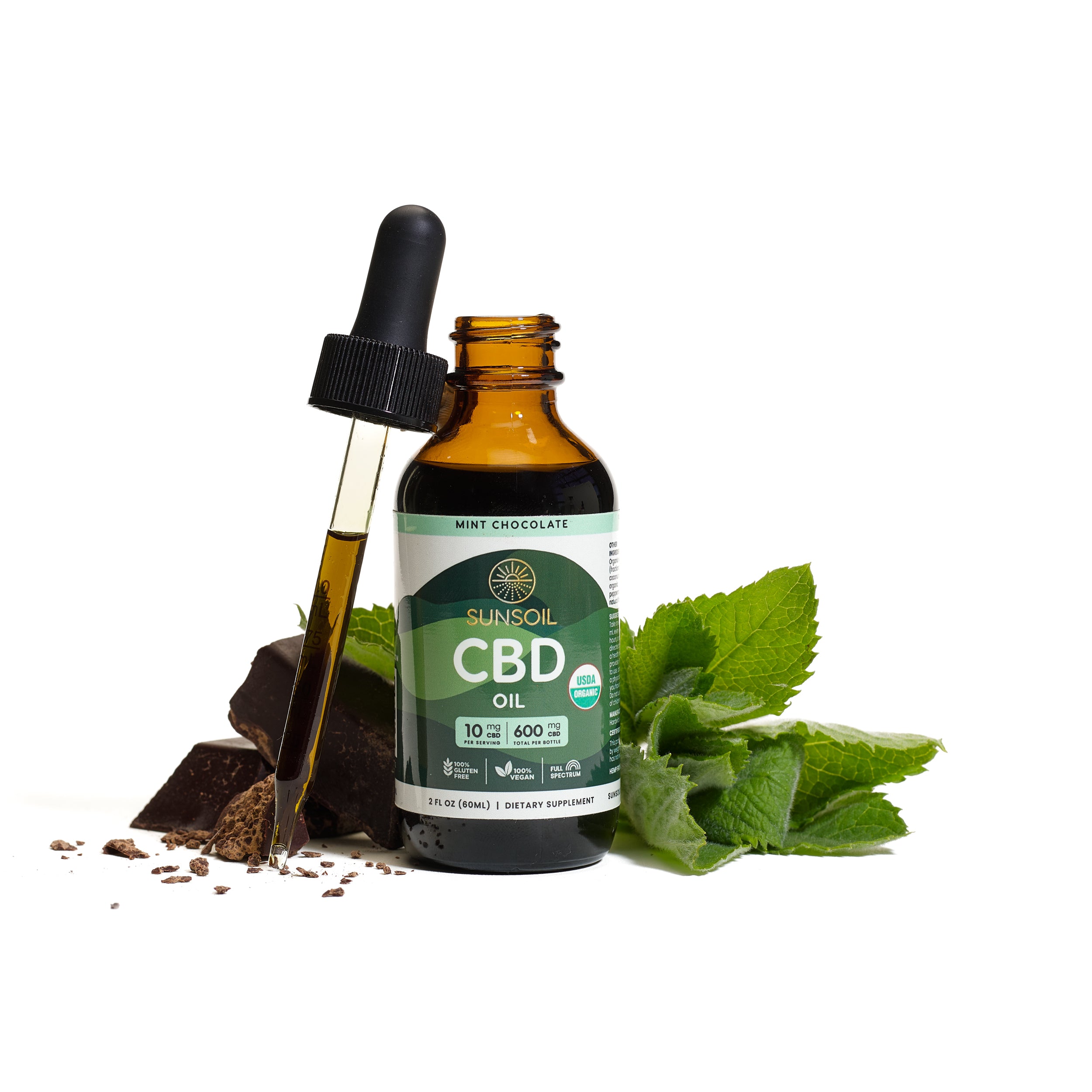 Light CBD Oil, Chocolate Mint