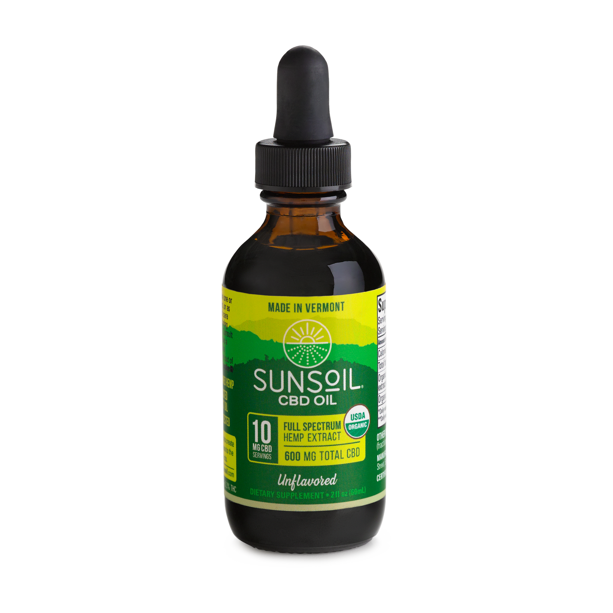 Unflavored, Original Strength 60mL - Sunsoil