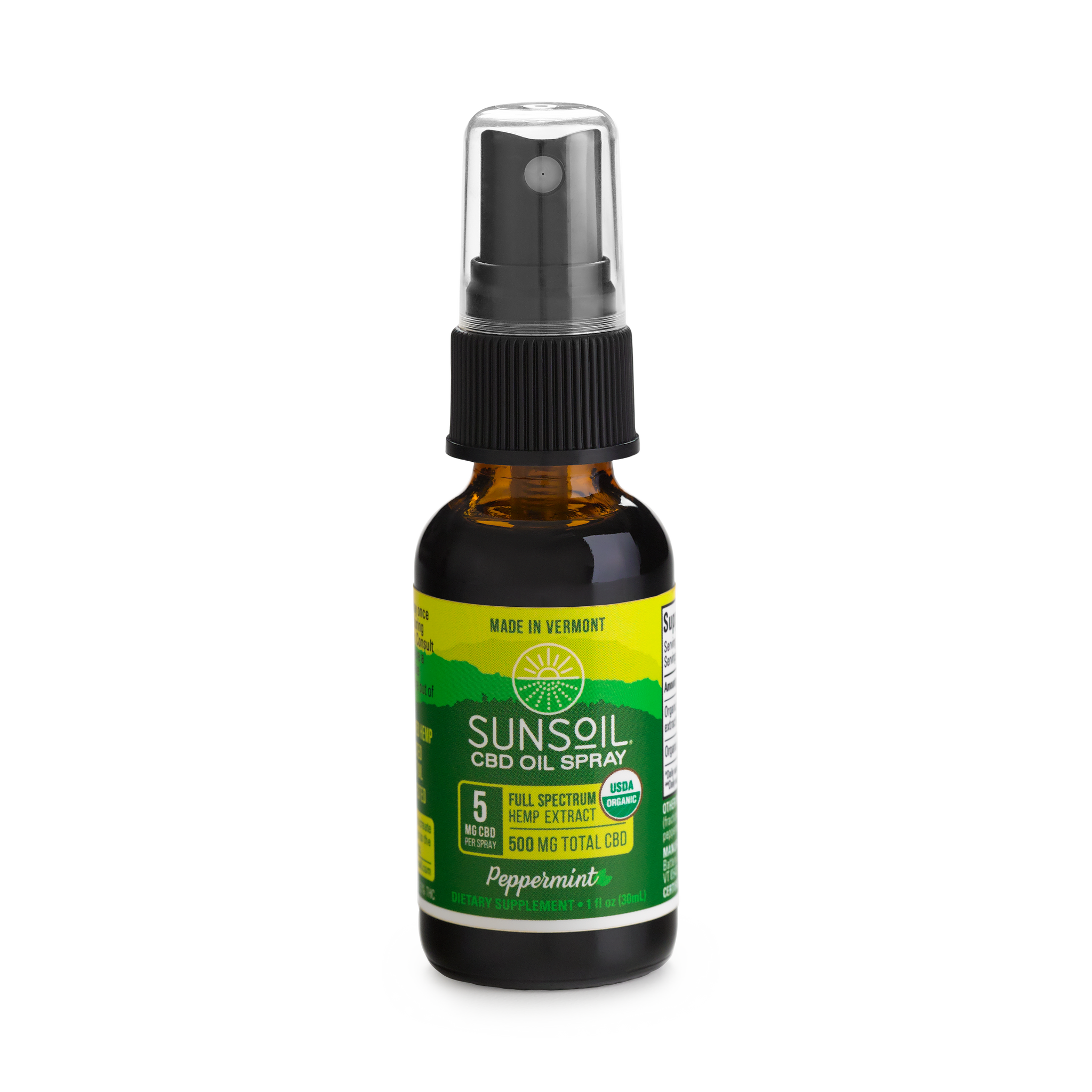 Peppermint Spray, 30mL - Sunsoil